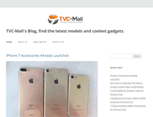 Tablet Screenshot of blog.tvc-mall.com